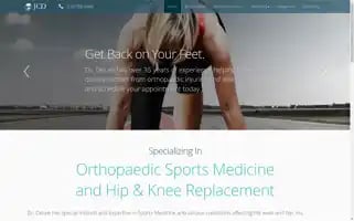Deleesportsmedicine.com Screenshot 2024-07-02 11:23:06