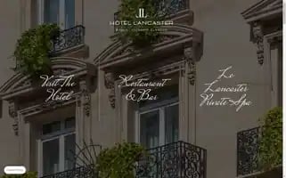 Hotel-lancaster.com Screenshot 2024-07-04 17:16:23
