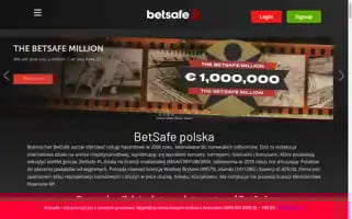 Betsafe.com.pl Screenshot 2024-06-14 14:53:05