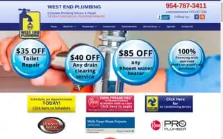 Westendplumbing.com Screenshot 2024-05-16 23:53:09