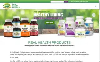 Realhealthproducts.com Screenshot 2024-05-13 15:37:47