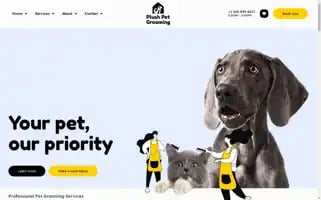 Plushpetgrooming.net Screenshot 2024-05-26 16:39:49