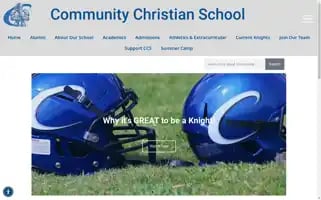Communitychristianschool.net Screenshot 2024-05-09 05:22:59