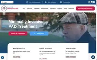 Americanendovascular.com Screenshot 2024-06-13 05:40:24
