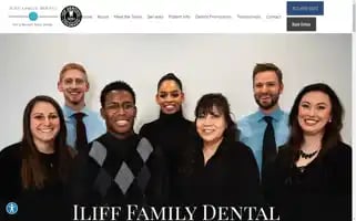 Iliffdental.com Screenshot 2024-05-16 02:20:23