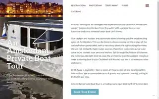 Amsterdamprivateboattour.com Screenshot 2024-04-15 09:19:00