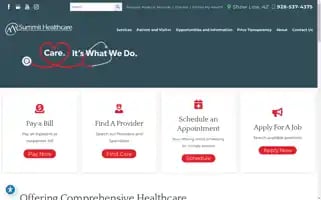 Summithealthcare.net Screenshot 2024-07-02 00:57:28