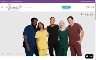 Beautifullynscrubs.com Screenshot 2024-05-04 01:42:04