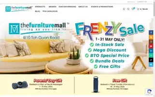 Thefurnituremall.com.sg Screenshot 2024-05-14 08:55:25
