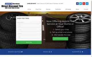 Directdiscounttire.com Screenshot 2024-05-09 10:09:02