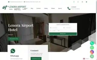 Lenoraairporthotel.com Screenshot 2024-04-22 17:52:47
