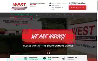 Westservicecenterinc.com Screenshot 2024-05-16 23:55:41