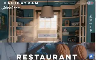 Hacibayramhotel.com Screenshot 2024-04-18 08:05:42