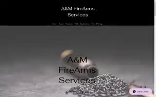 Amfirearmsservices.com Screenshot 2024-04-27 15:53:07
