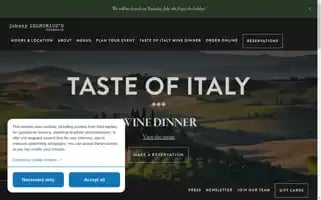 Johnnydelmonicos.com Screenshot 2024-07-04 17:33:17