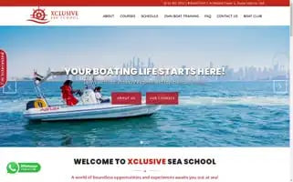 Xclusiveseaschool.com Screenshot 2024-07-07 19:16:05
