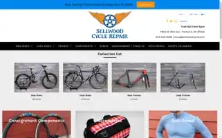 Sellwoodcycle.com Screenshot 2024-05-04 23:59:04