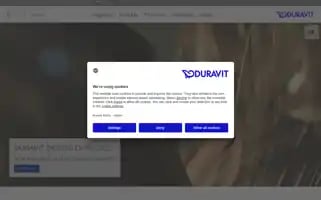 Duravit.cz Screenshot 2024-07-10 09:35:17