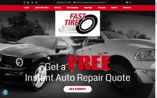 Fasttireservicefresno.com Screenshot 2024-05-15 22:00:51