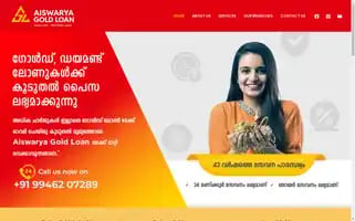 Aiswaryagoldloans.com Screenshot 2024-05-26 05:05:45