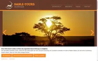 Sable-tours-jagdreisen.de Screenshot 2024-04-14 12:25:58