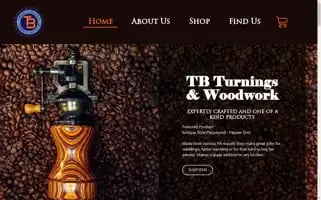 Tbturnings.com Screenshot 2024-05-22 22:27:02