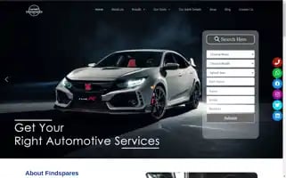 Findspares.store Screenshot 2024-05-22 04:26:18
