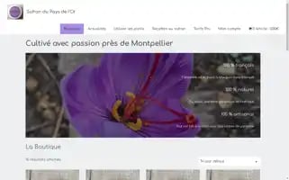 Safrandupaysdelor.fr Screenshot 2024-05-20 16:28:30