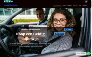 Koopeenechtrijbewijs.com Screenshot 2024-05-29 14:54:28