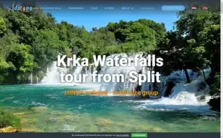 Krkawaterfallstourfromsplit.com Screenshot 2024-04-26 05:15:55