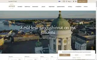 Hotelarthur.fi Screenshot 2024-05-10 03:08:09