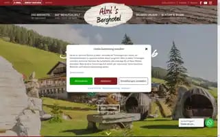 Almis-berghotel.at Screenshot 2024-04-18 12:59:33