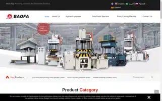 Chinahydraulicpress.com Screenshot 2024-06-17 06:37:01