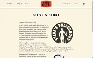 Stevespaleogoods.com Screenshot 2024-05-04 07:30:16