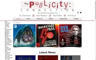Thepublicityconnection.com Screenshot 2024-07-06 22:12:48