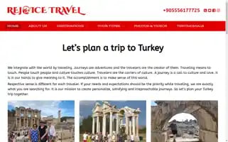 Rejoicetravelturkey.com Screenshot 2024-04-22 11:42:41
