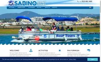 Sabinoboattours.com Screenshot 2024-04-15 02:55:06