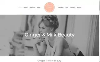 Gingerandmilkbeauty.com.au Screenshot 2024-05-18 15:02:05