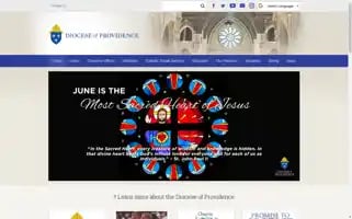 Dioceseofprovidence.org Screenshot 2024-06-18 09:43:58