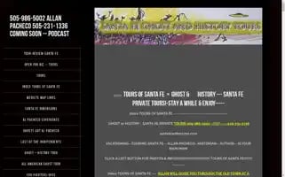 Santafeghostandhistorytours.com Screenshot 2024-04-17 18:02:07