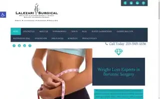 Lalezarisurgical.com Screenshot 2024-06-26 16:31:58
