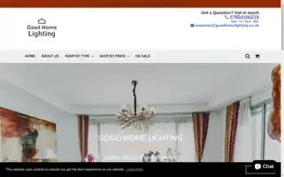 Goodhomelighting.co.uk Screenshot 2024-04-27 12:19:57