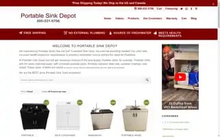 Portablesinkdepot.com Screenshot 2024-05-13 11:10:41