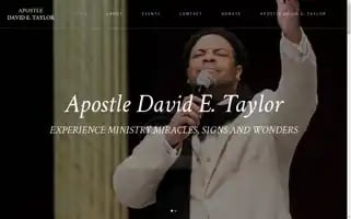 Apostledavidetaylor.org Screenshot 2024-06-28 19:49:28