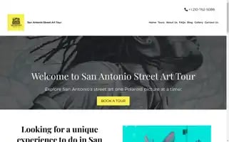 Sanantoniostreetarttour.com Screenshot 2024-04-26 02:45:18
