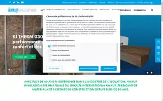 Knaufinsulation.fr Screenshot 2024-07-10 06:15:23