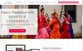Onlineflamencostudio.com Screenshot 2024-06-13 20:26:15
