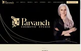 Parvanehcosmeticstudio.co.nz Screenshot 2024-07-10 01:46:08