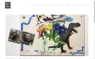 Cclarkgallery.com Screenshot 2024-07-01 05:43:50