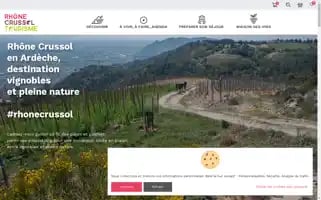 Rhone-crussol-tourisme.com Screenshot 2024-04-26 16:32:22